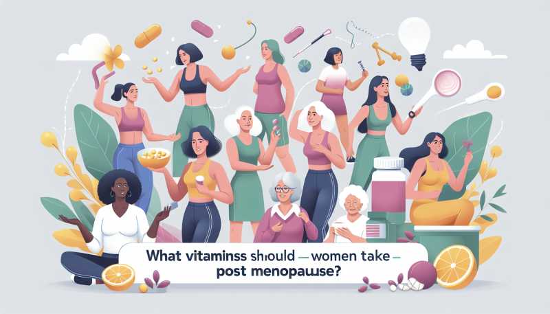 Jaké vitamíny by měly užívat ženy po menopauze