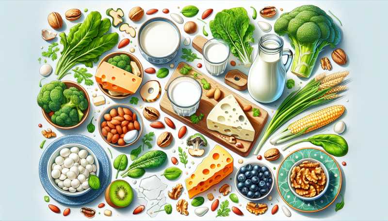 Kalcium pro zdravé kosti: Které potraviny ho obsahují?