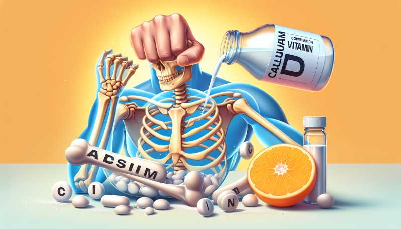 Vápník a vitamín D: Spojení pro silné kosti