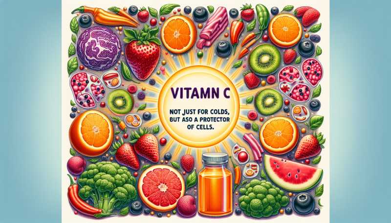 Vitamín C: Nejen proti nachlazení, ale i jako ochránce buněk