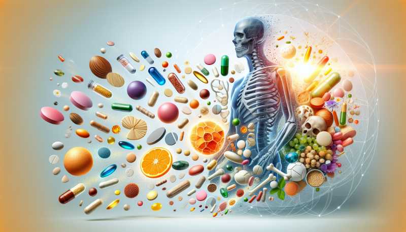 Vitamíny a minerály, které podporují zdraví kostí a kloubů