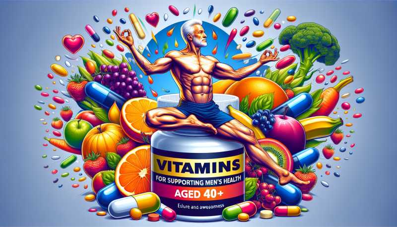 Vitamíny pro podporu zdraví mužů ve věku 40+